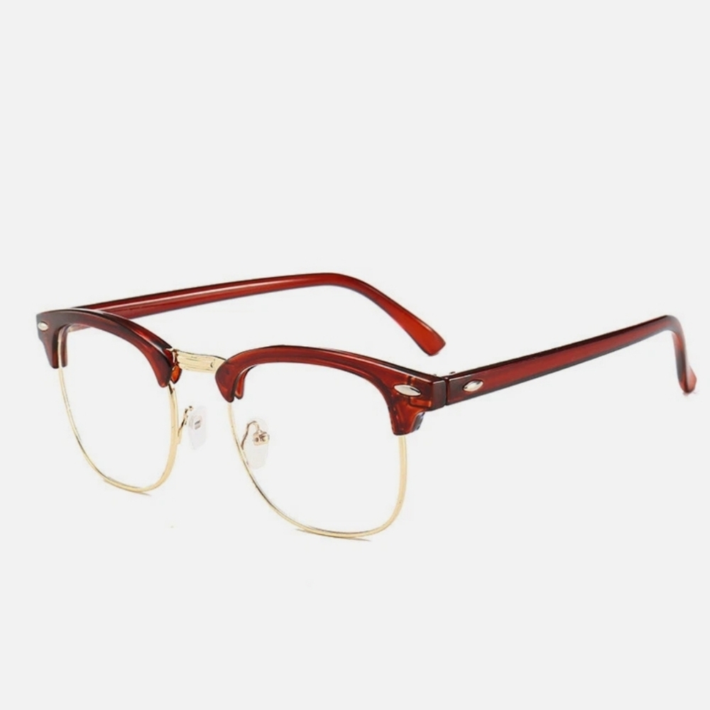 Sale: Semi-Rimless Blue Light Glasses - OS